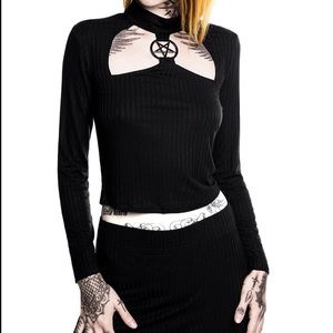 Killstar Asylum Crop Top